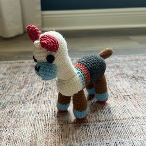 Urban Outfitters Crochet Stuffed Llama